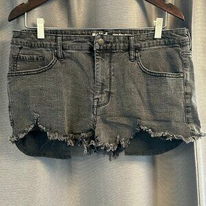 Massimo Denim High Rise Shorts